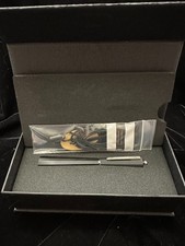 MOKA ballpoint pen by GIULIANO MAZZUOLI - Black Aluminum - NEW picture