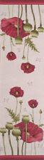 Poppy White French Tapestry Table Runner Country Cottage Tea Chic Designer Mat picture