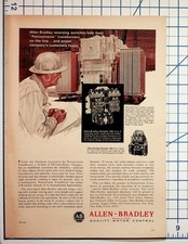 Vintage 1960s Allen-Bradley Pennsylvania Transformer Control Ad Ephemera picture