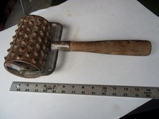 VINTAGE CONCRETE ROLLER (STUDDED- INDENTION) picture