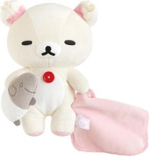 San-X Rilakkuma Good Night Plush Doll Together Sleepy Series Korilakkuma New picture