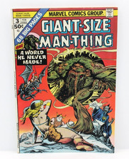 Marvel Comics Giant-Size Man-Thing #3 ~ 68 big pages in VF Condition Make Offer picture