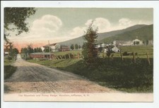 The Waumbec Hotel Pliney Range Mountain Jefferson NH Postcard UDB New Hampshire picture