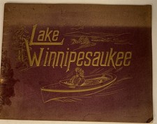 Rare Issue 1909 “Lake Winnipesaukee” NH, 32 Pg Souvenir Booklet. L.H. Nelson Co picture
