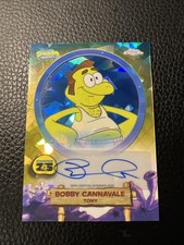 # 2025 Topps Chrome Sapphire SpongeBob Squarepants Bobby Cannavale Auto Tony NM picture