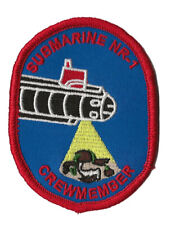 US Navy Submarine NR-1 crewmember patch picture