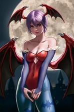 🔥 DARKSTALKERS 1 20th ANNIVERSARY TALAVERA 616 Virgin Variant B Red LTD 500 picture