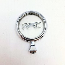 1974-76 Mercury Cougar Hood Ornament Top Glass Chrome Original OEM  picture