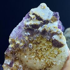274g Natural Sugar Quartz Purple Octahedron Fluorite Mineral Specimen picture