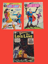 Superman's Girl Friend Lois Lane #72 #101 #112 Lot 1967-1971 DC Comics picture