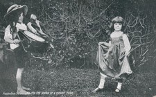 1907 Australian Series Oh for the Sound of a Merry Tune POSTCARD - to Tamworth picture