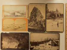 Mackinaw Michigan area Boudoir Cabinet and Stereoview Photographs AS-IS picture
