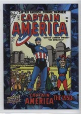 2016 Marvel 75th Anniversary Blue Foil 9/10 Captain America Comics Vol 1 #76 v4s picture