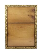 Antique 19th C Ornate Victorian Gold Painted Gesso Picture Frame Fits 20x14 picture