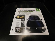 Postwar Renault 1946+ Megane, Espace, 21 Turbo Literature Brochure w/ Photos picture