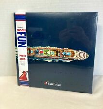 Carnival Cruise Line Photo Folio Picture Album Holds Two 8x10 Photos Choose Fun picture