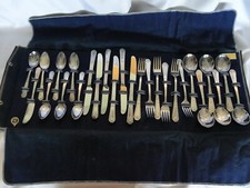 VINTAGE Silverplate 26 PC Six Place Settings WM ROGERS MFG CO IS Silverplated picture