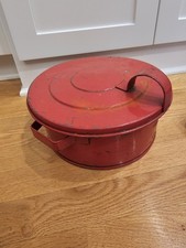 Vintage Justrite Safety Can Metal #10370 1 Gallon picture