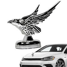 Hood Ornament 3D Emblem Self-Adhesive Eagle Stickers Car Decal Badge Sculpture picture