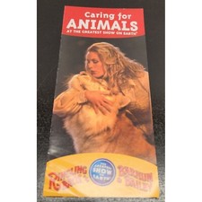 2001 Ringling Brothers and Barnum & Bailey Circus Animal Care Brochure picture