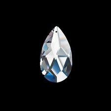 Asfour Crystal Pear Shaped 2in(50x29)mm Chandelier parts Suncatcher Prisms #872 picture