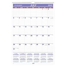 AT-A-GLANCE 2022-2023 Wall Calendar Monthly Academic 15-1/2
