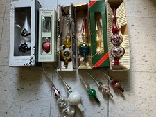 You Choose Vintage Craftsman Christmas Tree Topper Finial Ornament Various Size picture