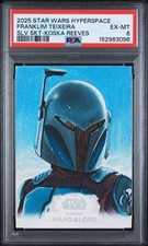 2025 Topps Star Wars Hyperspace Koska Reeves Sketch Card By Franklim Teixeira picture