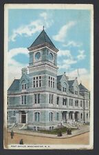 VTG Postcard Antique, 1915-30, Post Office Manchester New Hampshire NH picture