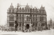 Blackburn Technical School Lancashire Victorian Architecture Vtg. Photo 19thC. picture