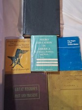 Rare Old African American History Books Lot Of 6 picture