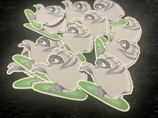 Jimothy - Vinyl Sticker Pack of 12 - (appx.2x2”) Matte Vinyl Waterproof Stickers picture