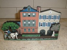 VINTAGE SHELIA SHELIA'S HOUSE 89 AND 91 EAST BAY RAINBOW ROW RARE picture