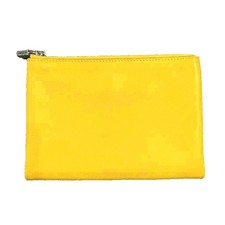 Hermes HERMES Leather Yellow Pouch Ladies AB condition (Ages 14+) picture