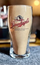 Classic Vintage Leinenkugel's Tulip Pint Beer Glass 20oz Chippewa Falls WI  picture