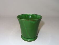 Moorcroft Pottery -Beautiful Signed Green Flamminian Vase, Early 1900's 4
