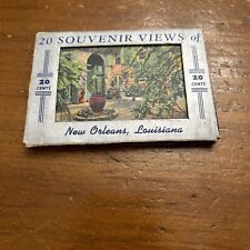 20 Vintage Miniature New Orleans Louisiana Souvenir Post Cards picture