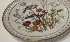 Bing & Grondahl 1985 January Country Garden Plate Linda Thompson Denmark 8.27