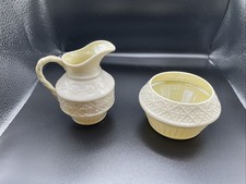 Belleek “Cleary” Irish  Sugar Creamer 1946-1955 green mark 4th/1st after WW 2 picture