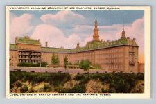 Quebec, CA-Canada, Laval University Vintage Souvenir Postcard picture