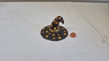 Artoria Limoges Porcelain Trinket Box Witch's Hat with Small Pumpkin Complete  picture