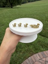 Miniature Brass Duck Family picture