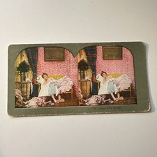 Dream After The Ball Antique Stereoview Card 5H6-4 picture