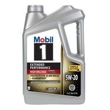 Extended Performance High Mileage Full Synthetic Motor Oil 5W-20 5 Quart picture