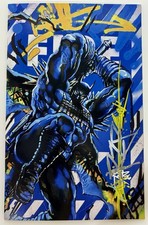 Absolute Batman RZP SIGNED w/COA Graffiti Art Book Deadass Digital Blue picture