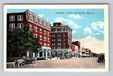 Bartlesville OK-Oklahoma, Johnstone Avenue, Antique, Vintage Postcard picture
