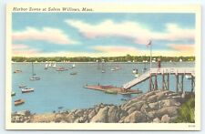 Harbor Scene at Salem Willows Massachusetts picture