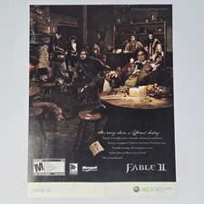 Fable 2 Xbox 360 Crossroads Print Ad/Poster picture