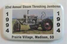 1994 Steam Threshing Jamboree, Prairie Village, Madison South Dakota Pinback picture