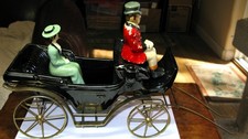 Vintage Metlox Poppytrail Carriage, Three Sitter People, Some With Foil Labels picture